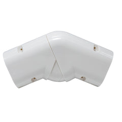Adjustable Elbow from 4" Wide Line Cover Kit